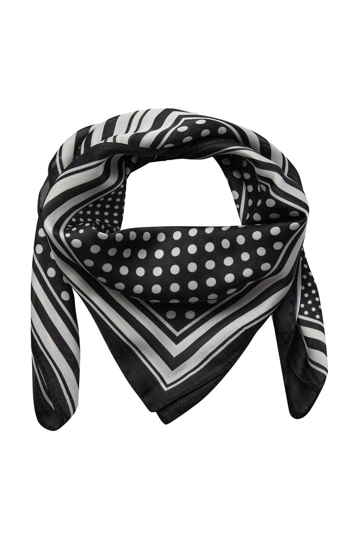 Co´Couture - Tammocc Scarf 49076 - 96 - Black