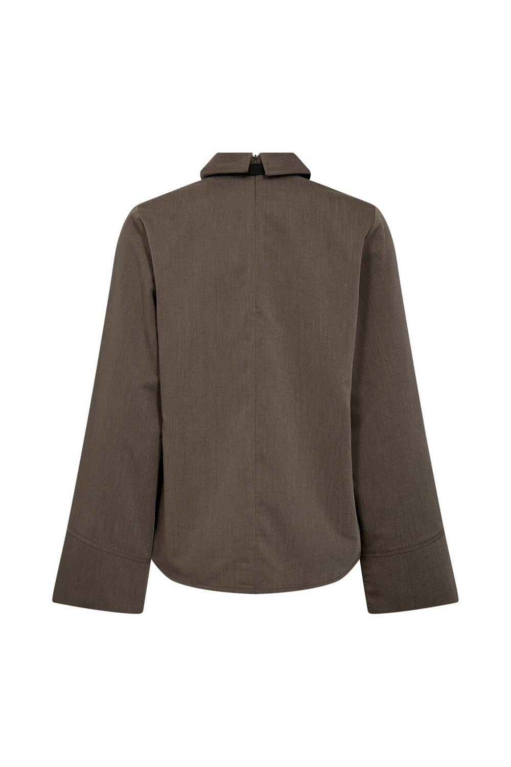 Co´Couture - Tengacc Tie Blouse 45044 - 154 - Walnut