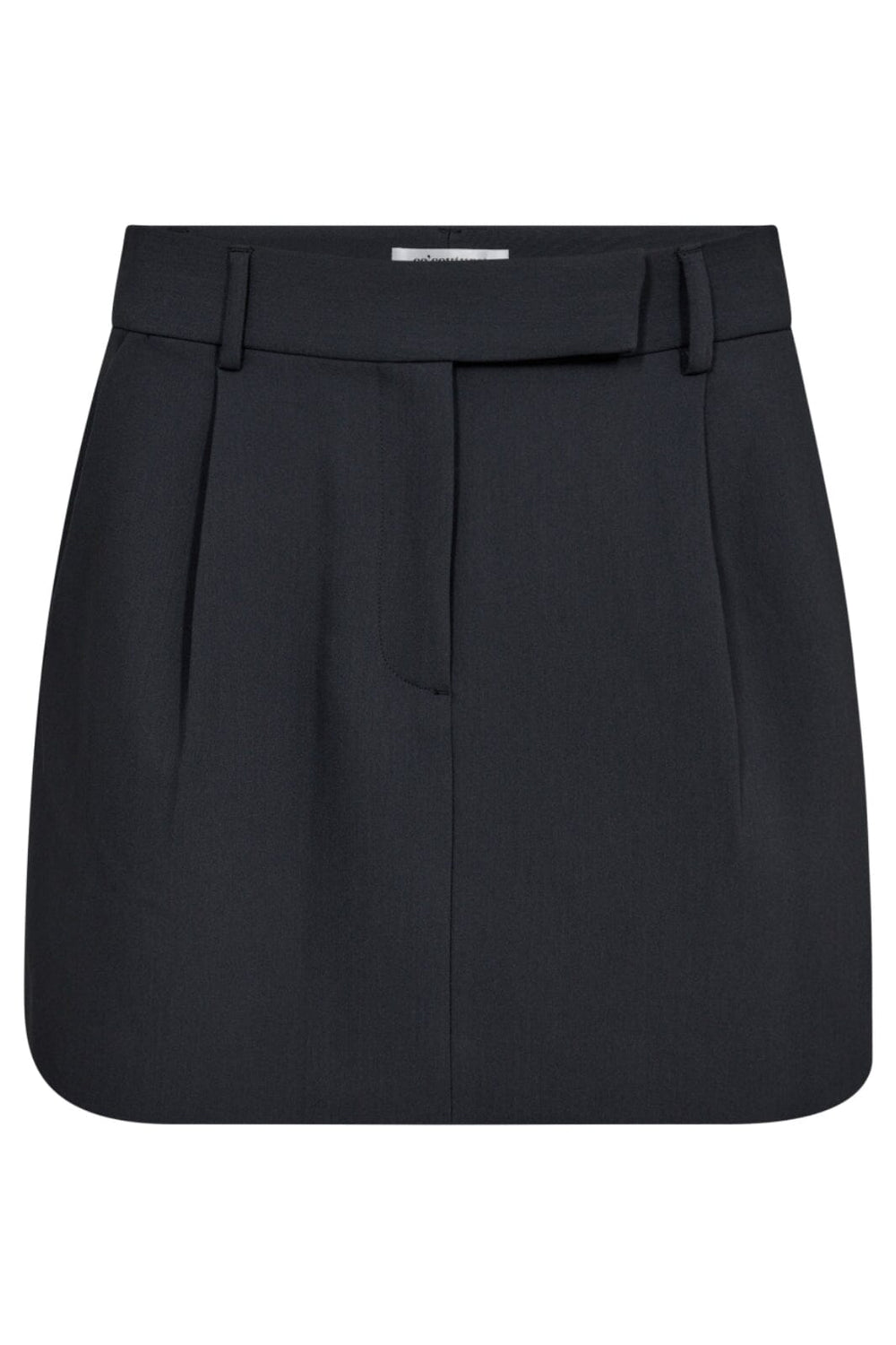Co´couture - Volacc Crop Pleat Skirt 34105 - 61 Ink Nederdele