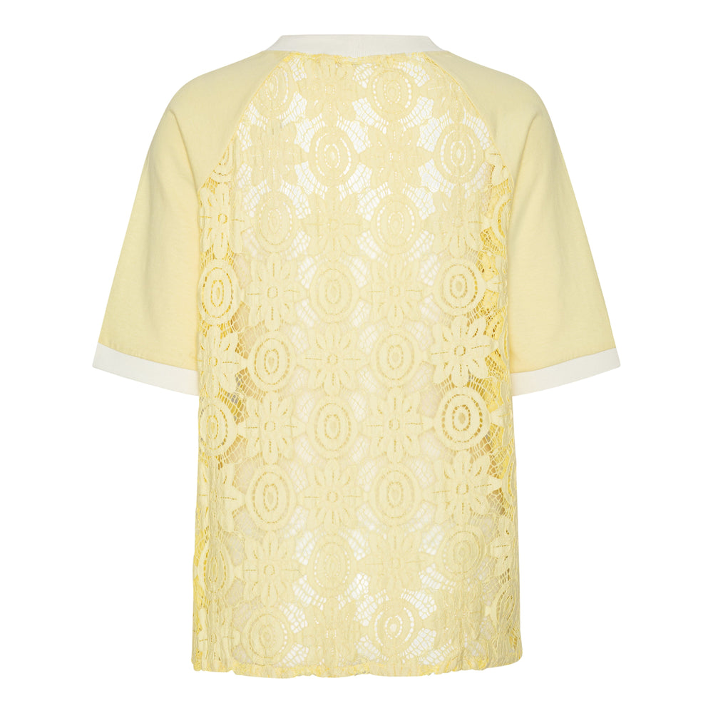 Continue - Conni 88 Lace 14759 - 101 - Light Yellow Bluser