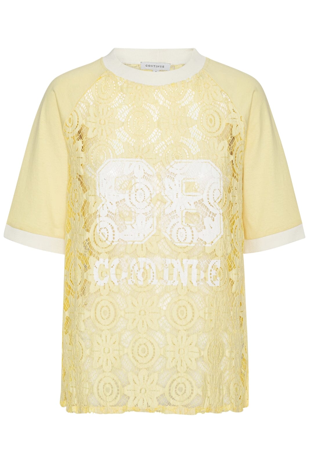 Continue - Conni 88 Lace 14759 - 101 - Light Yellow Bluser