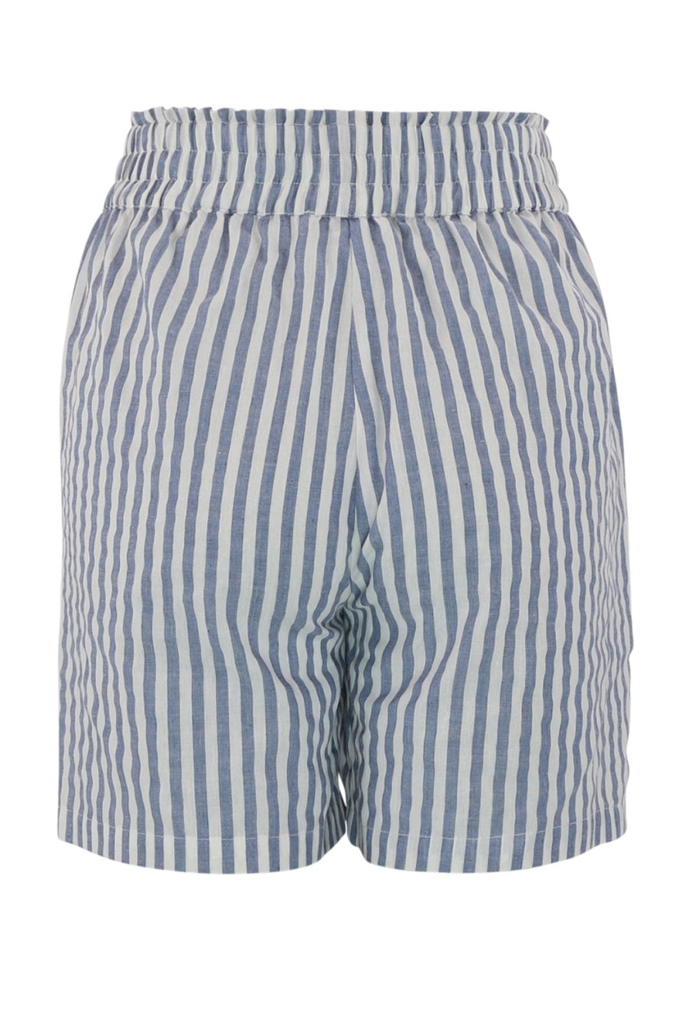 Continue - Evy Stripe Shorts - 416 Blue Stripe Shorts
