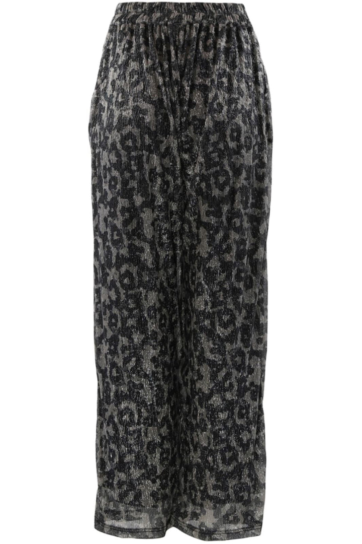 Continue - Lea Silver Leo - Foil Silver Print Bukser