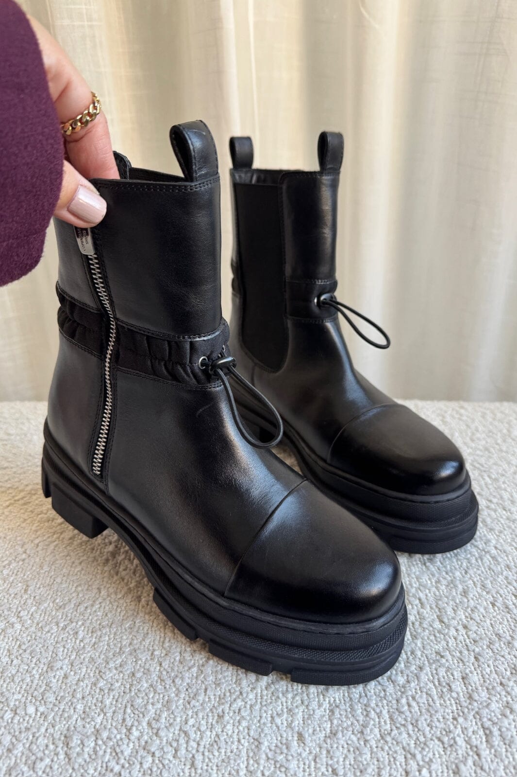 Copenhagen Shoes - The Game Boot Low - 0001 Black Støvler