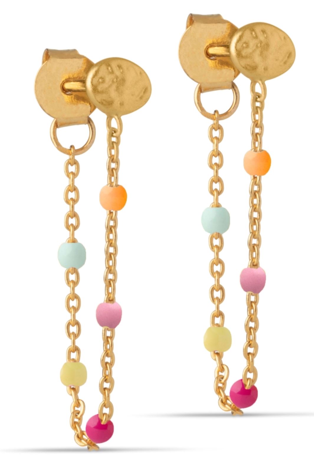 Enamel Copenhagen - Earring, Lola - Rainbow Øreringe