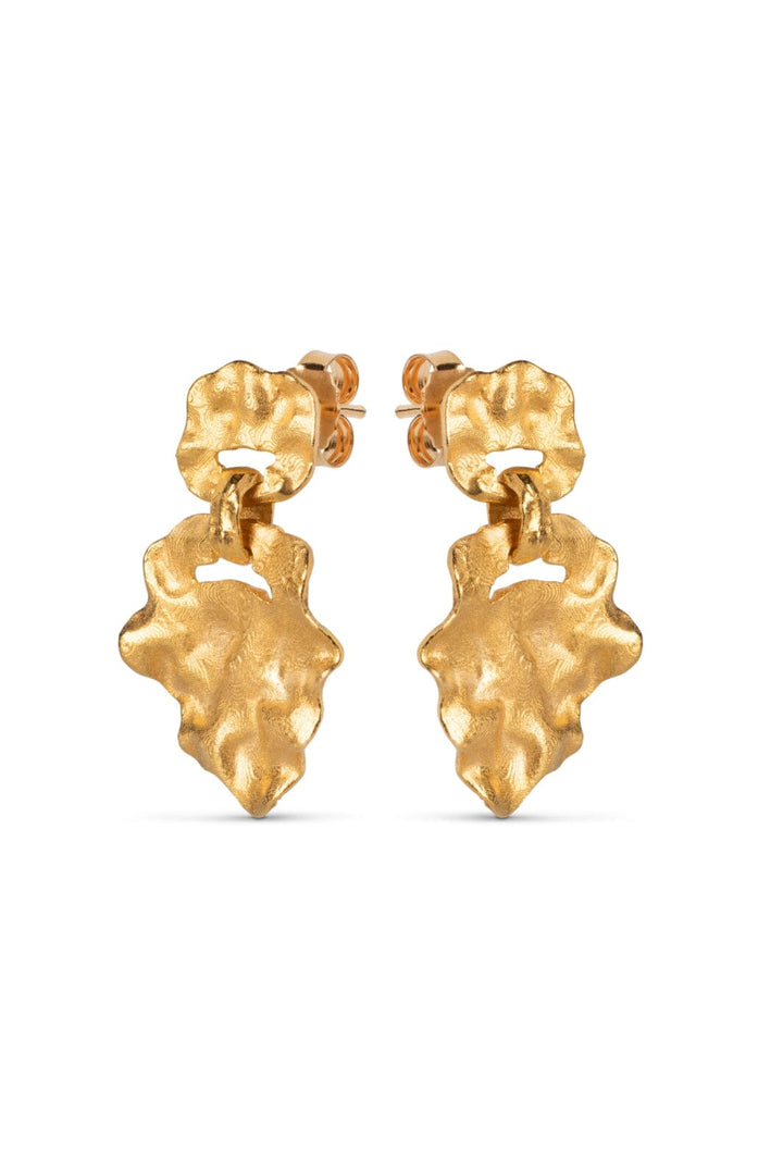 Enamel Copenhagen - Earring, Windy Small - 925S/Gp/M Øreringe