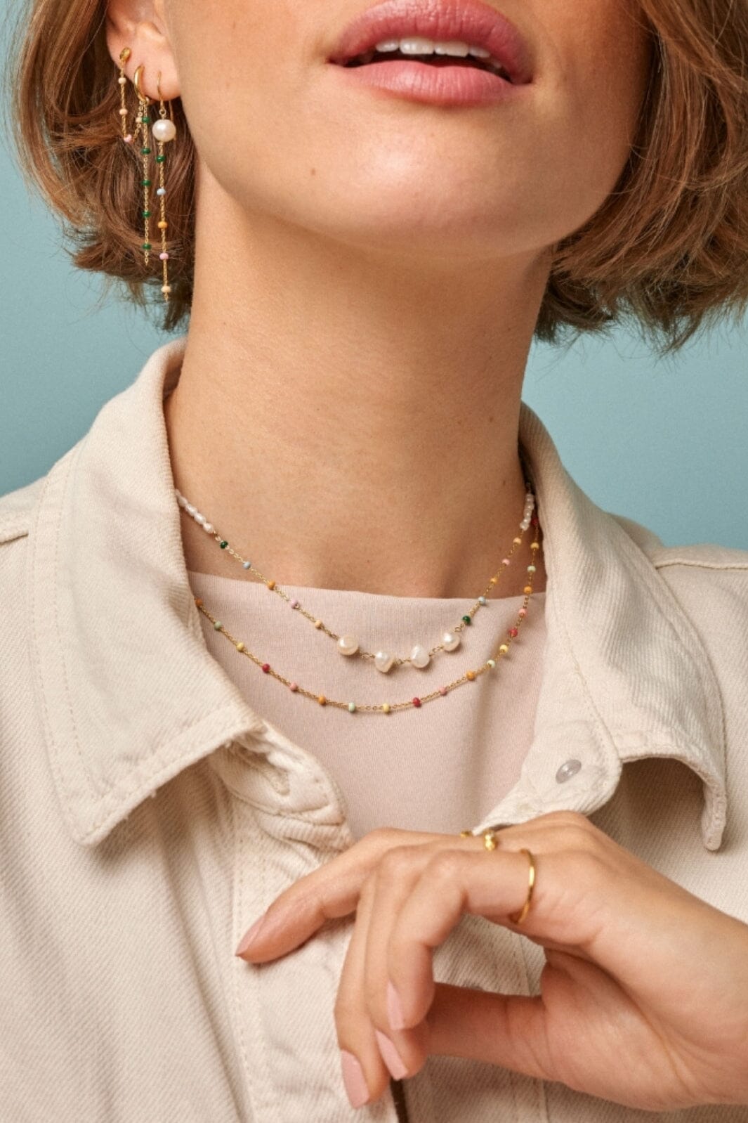Enamel Copenhagen - Necklace, Lola Perla - Dreamy/Pearl Halskæder