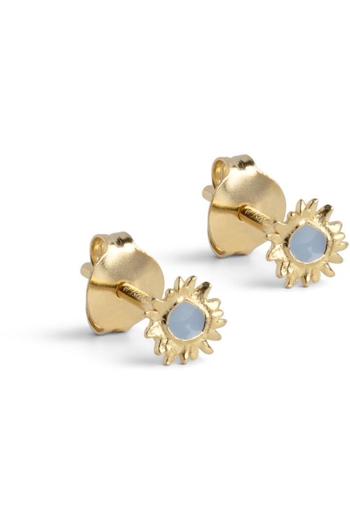 Enamel Copenhagen - Studs, Mini Sunshine E419G - Steel Blue