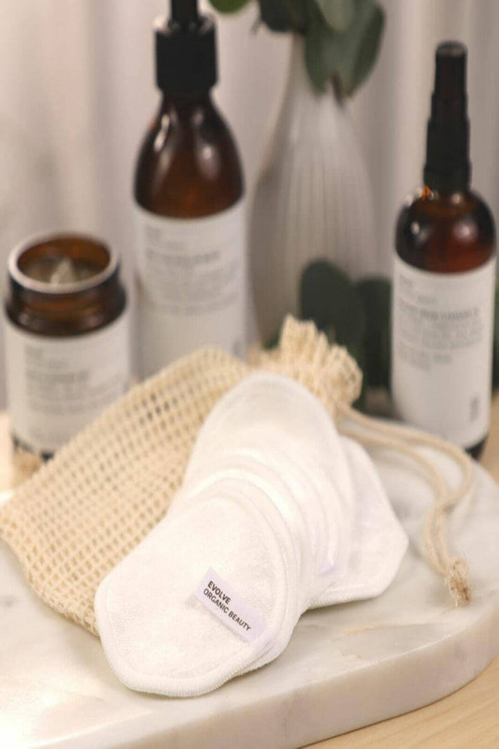 Evolve - Bamboo Reusable Makeup Remover Pads Rens