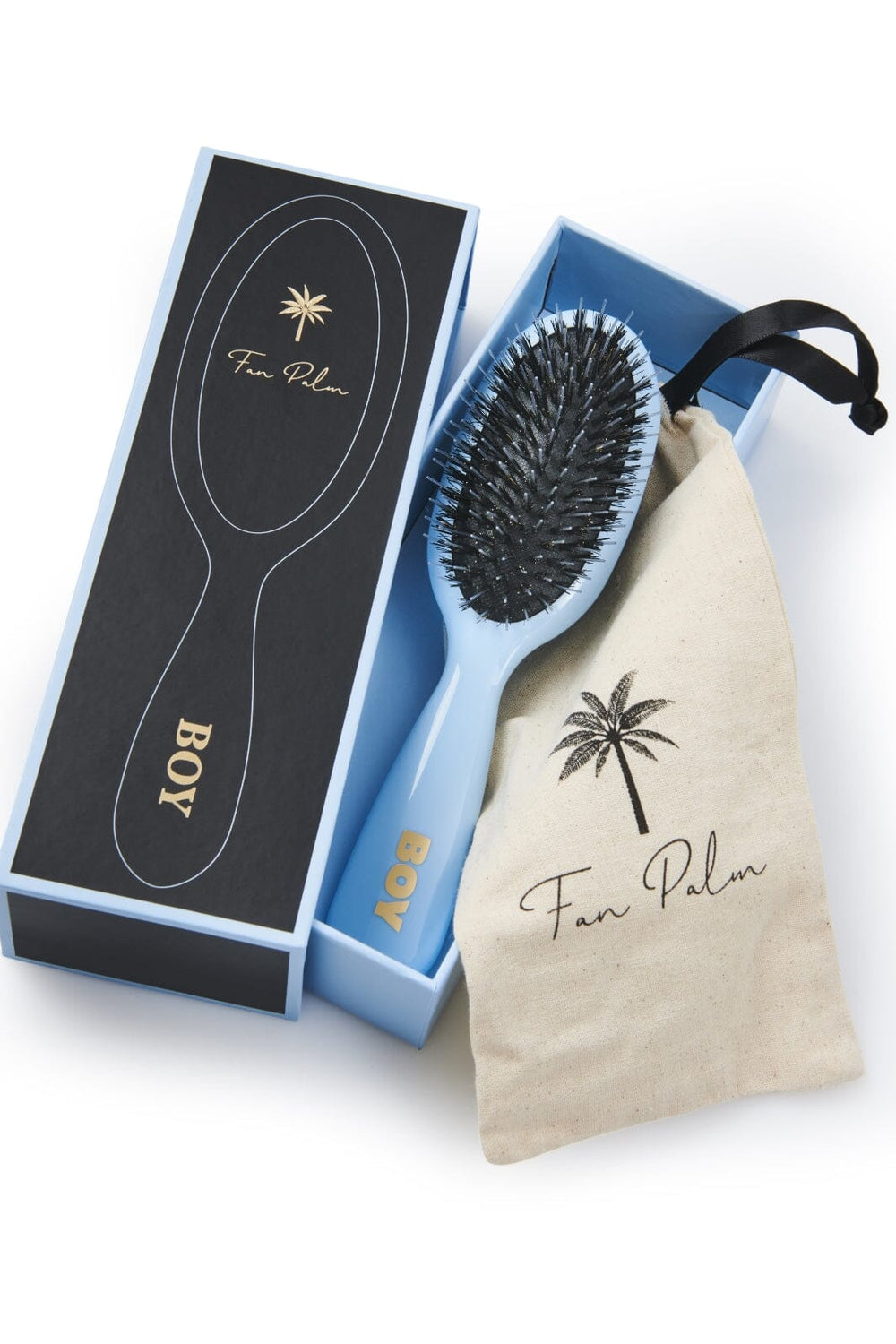 Fan Palm - Hair Brush Small - Boy Hårbørster