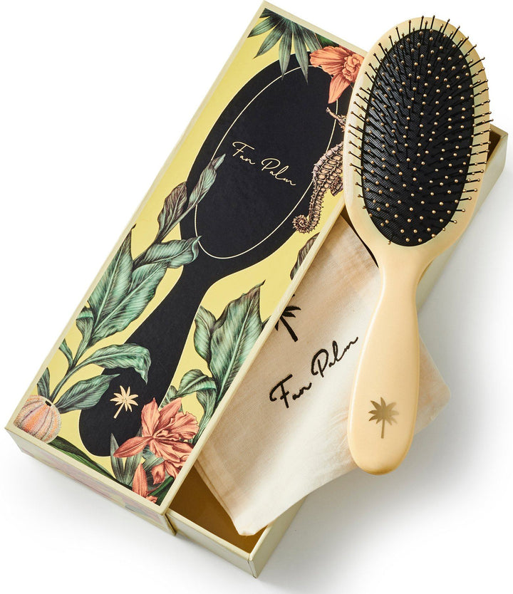 Fan Palm - Wet Brush Medium - Sunshine Hårbørster