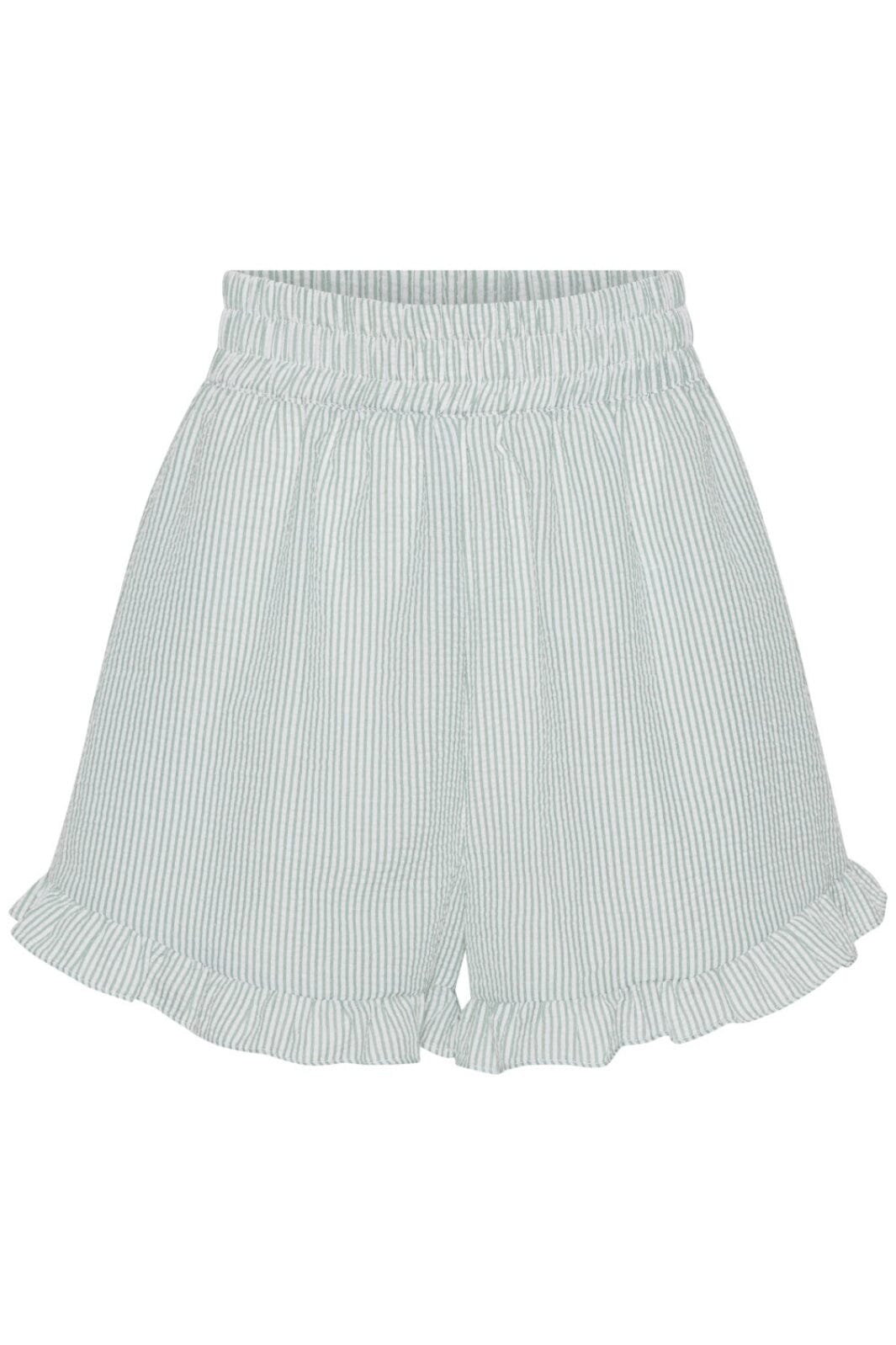 Forudbestilling - A-VIEW - Sonja Shorts - 068 Green/White (Maj/Juni) Shorts