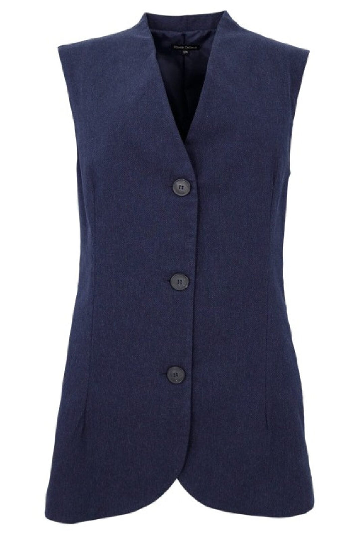 Forudbestilling - Black Colour - Bcavenue Long Vest - Navy Blue Veste