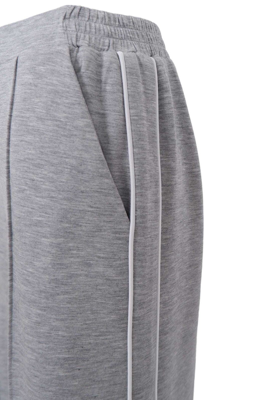 Forudbestilling - Black Colour - Bcgail Suited Sweat Pant 40787 - Lt. Grey