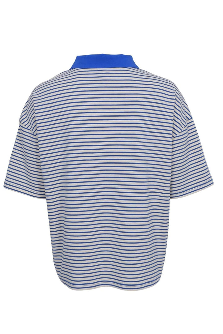 Black Colour - Bcmillia S/S Polo Shirt 40868 - Blue