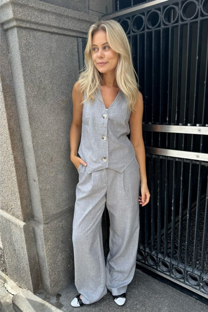 Forudbestilling - BYIC - Celina Vest - Grey Vest
