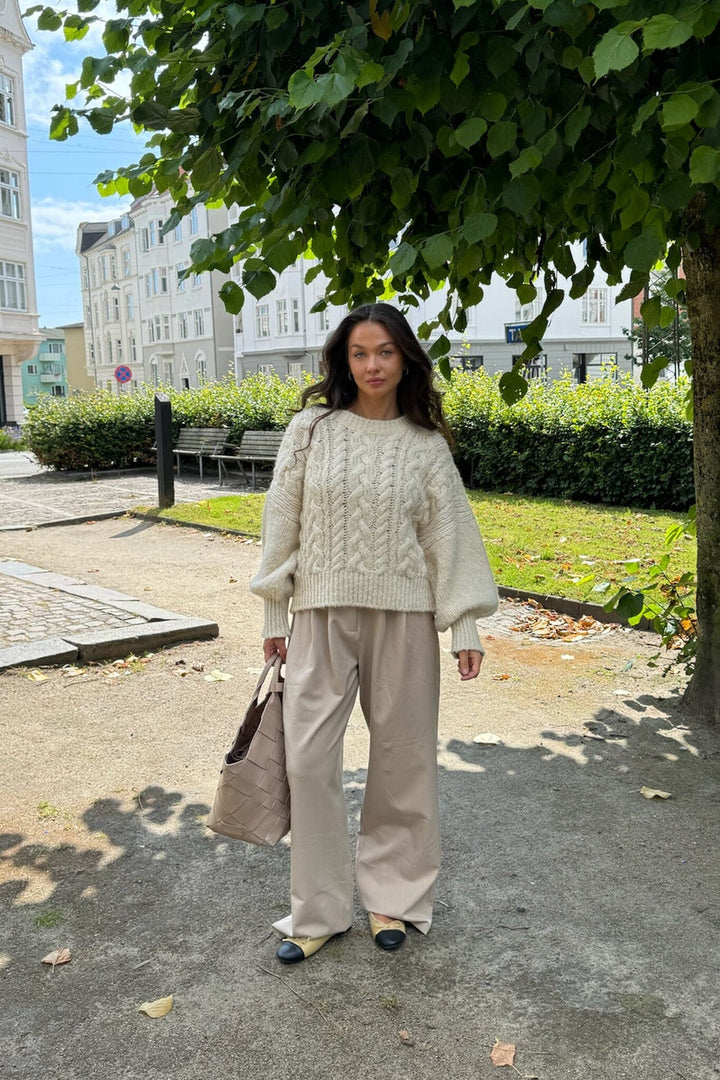 Forudbestilling - BYIC - Claraic Pants - beige Beige Bukser