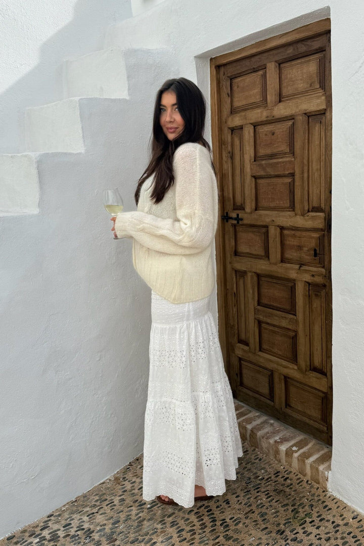 Forudbestilling - BYIC - Ditteic Cardigan 3420 - White Cardigans