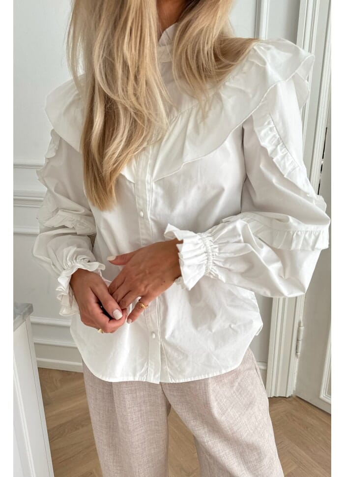 Forudbestilling - BYIC - Isaic Shirt - white White Bluser