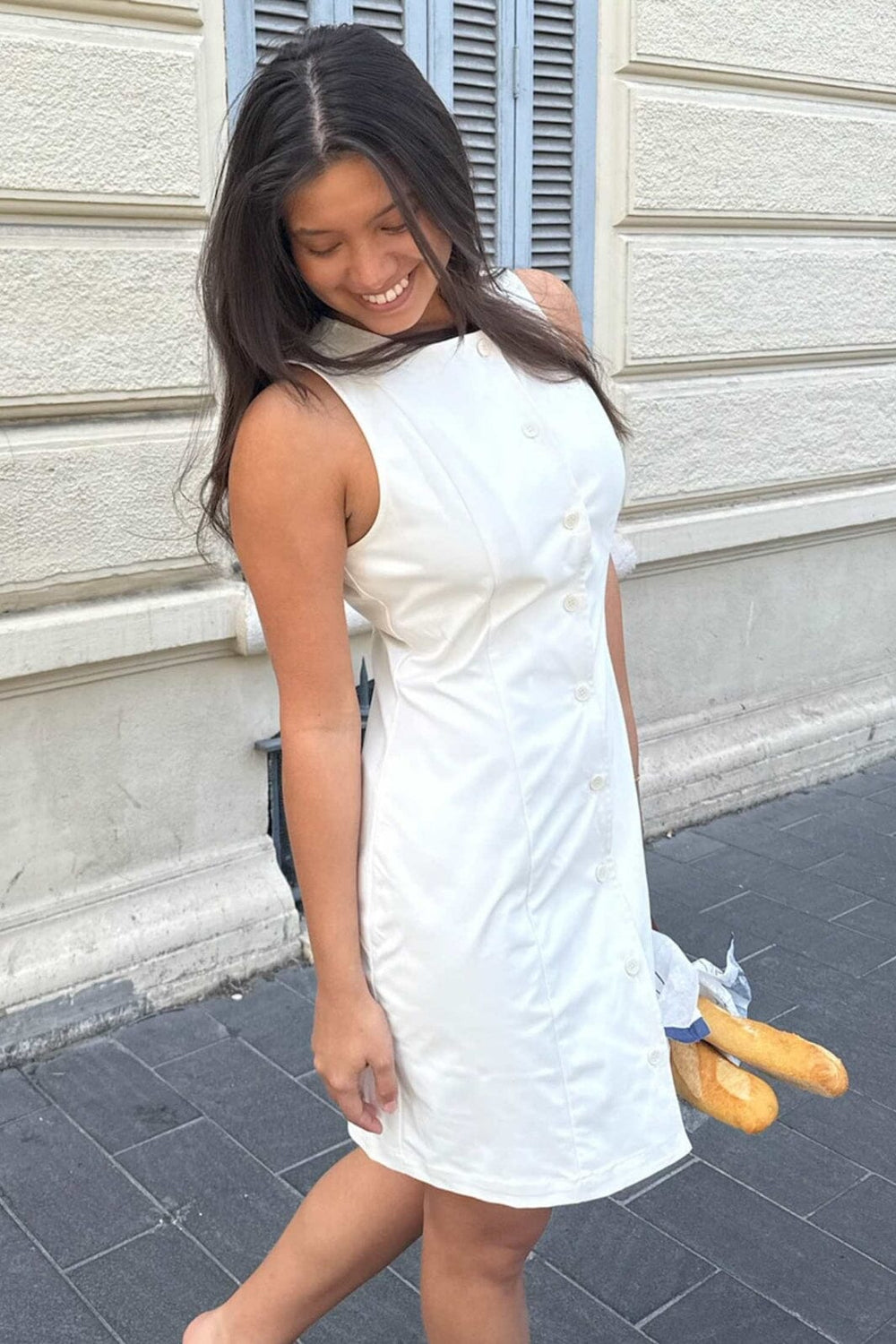 BYIC - Mayic Dress A23804 - White