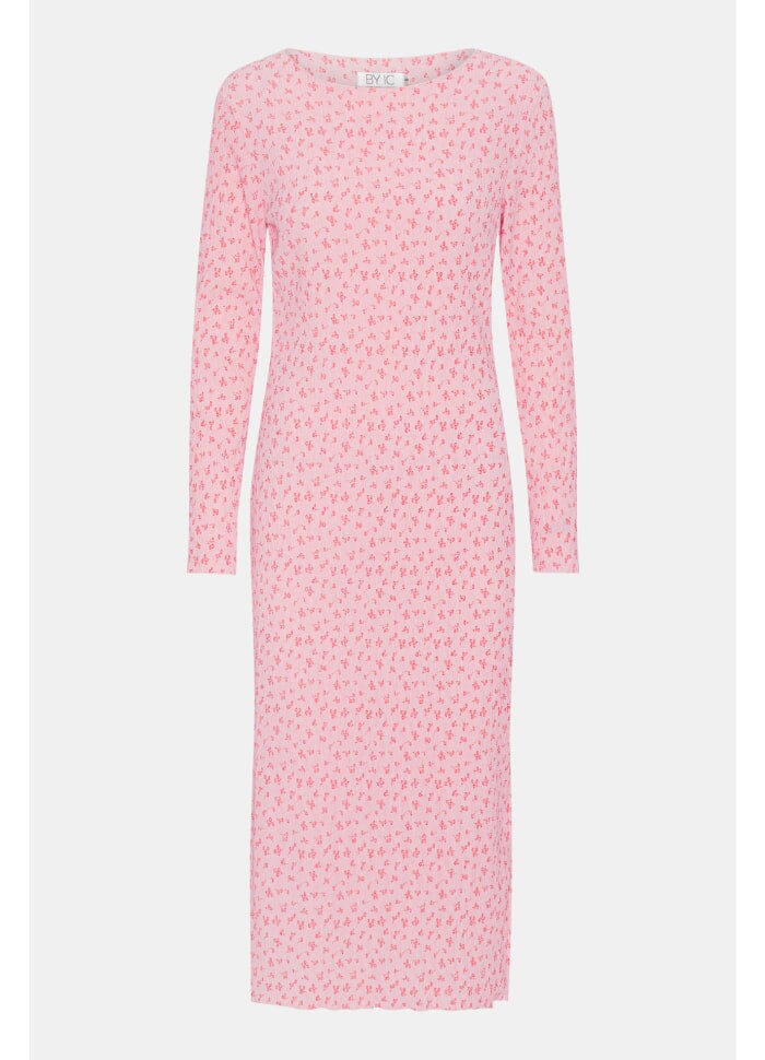 Forudbestilling - BYIC - Odaic Dress - ptb Pink Tiny Blossom Kjoler