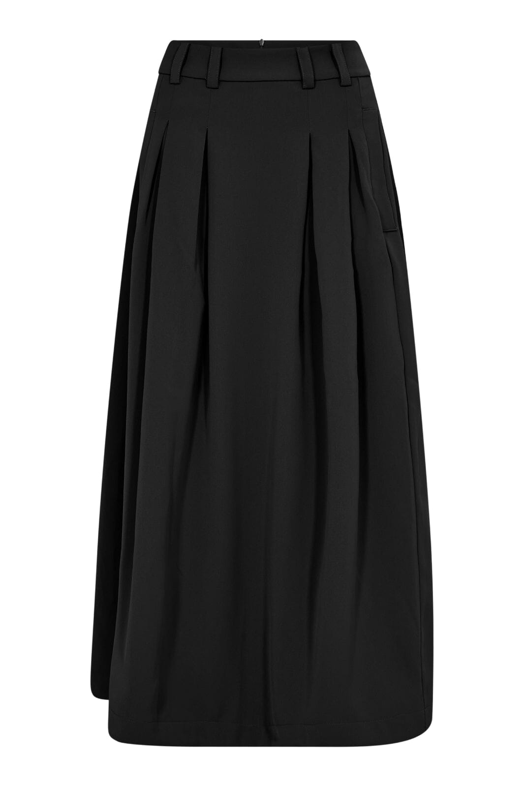 Forudbestilling - Co´Couture - Anyacc Pleat Skirt 34178 - 96 Black Nederdele