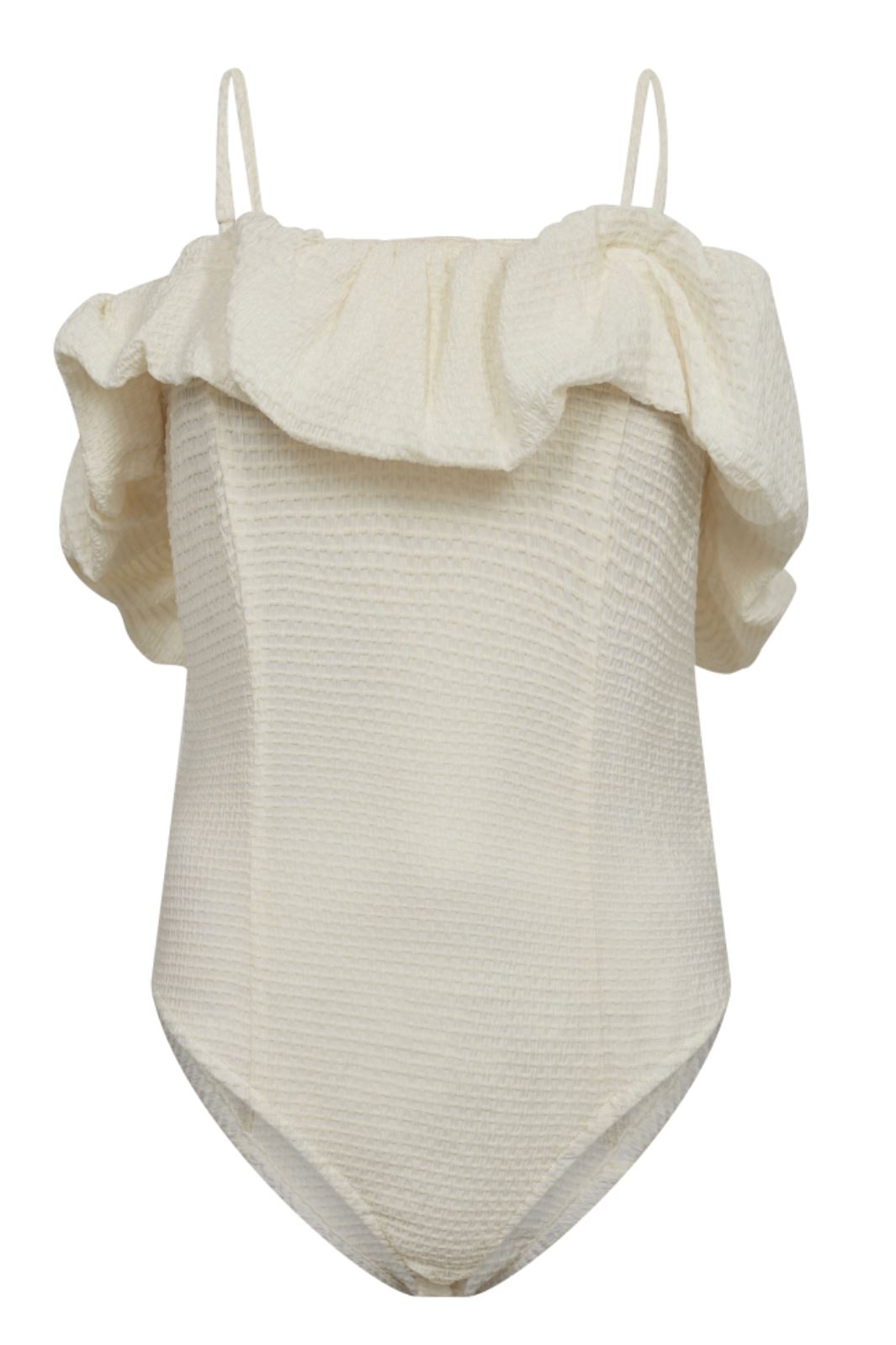 Forudbestilling - Co´couture - Jodycc Strap Body - 11 Off White Toppe