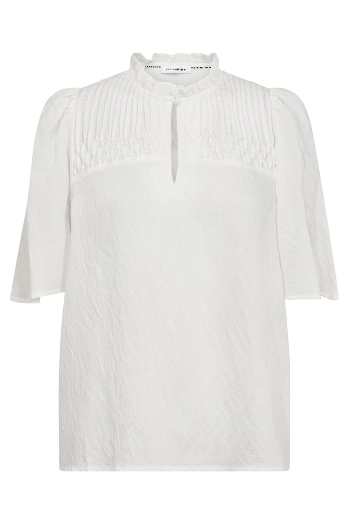 Co´Couture - Mollycc Pintuck Flow Blouse 35902 - 11 - Off White