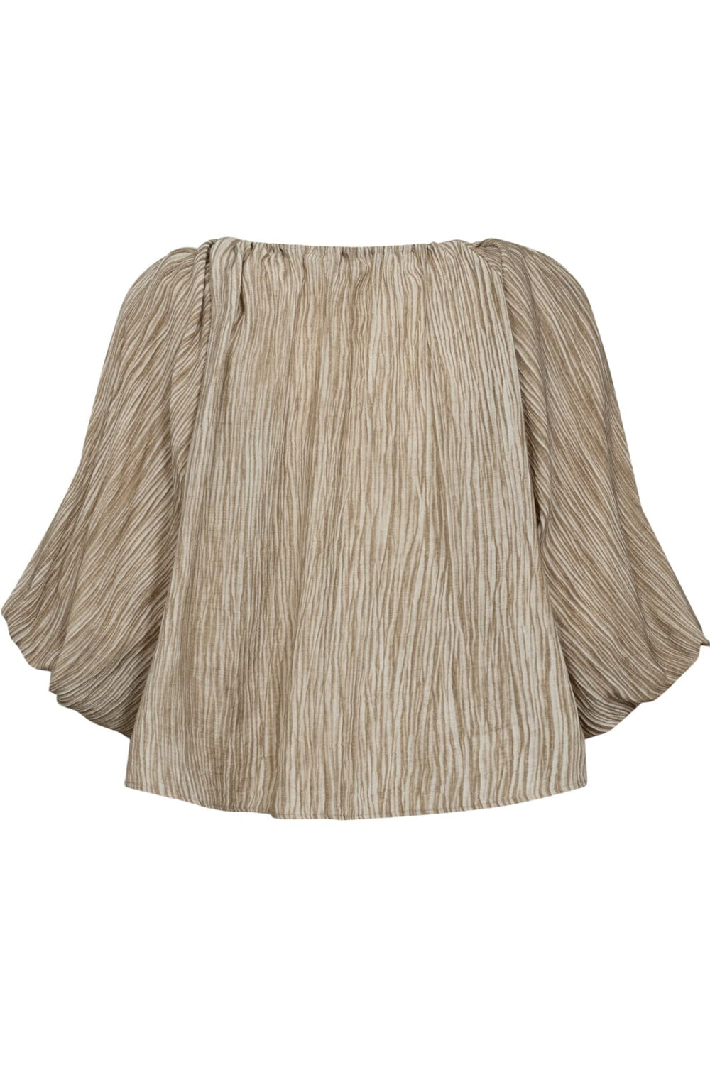 Forudbestilling - Co´couture - Softcc Dye Puff Blouse 35492 - 154 Walnut Skjorter