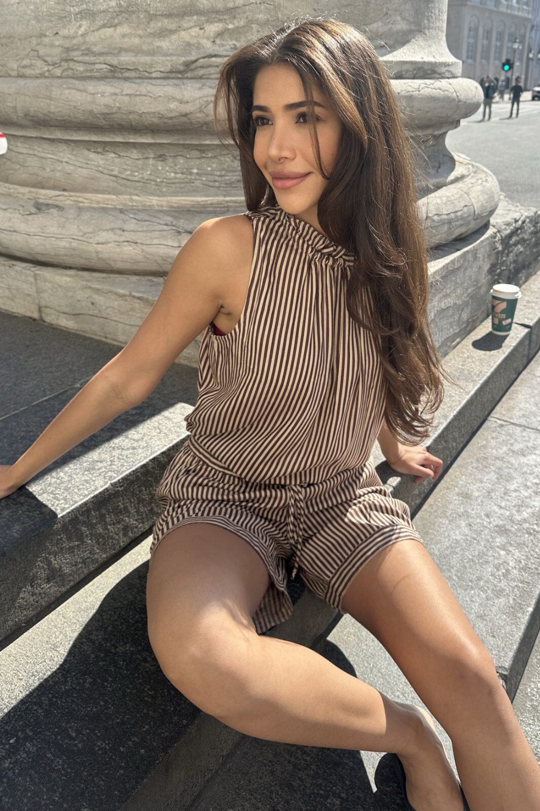 Continue - Liva Small Stripe 14955 - Brown Small Stripe