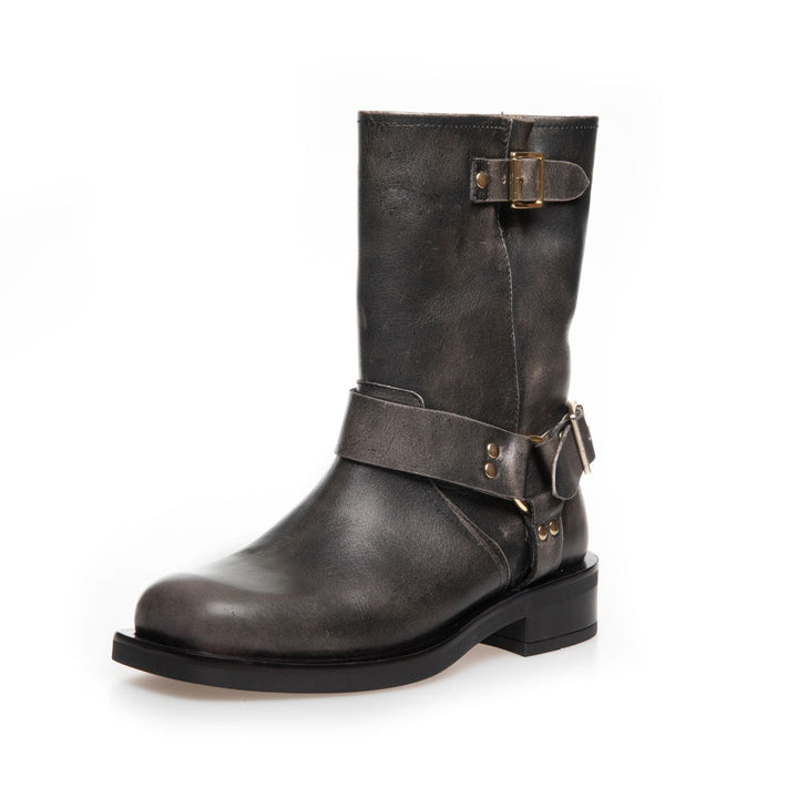 Forudbestilling - Copenhagen Shoes - Heartbeat - 407 Black/Grey Støvler