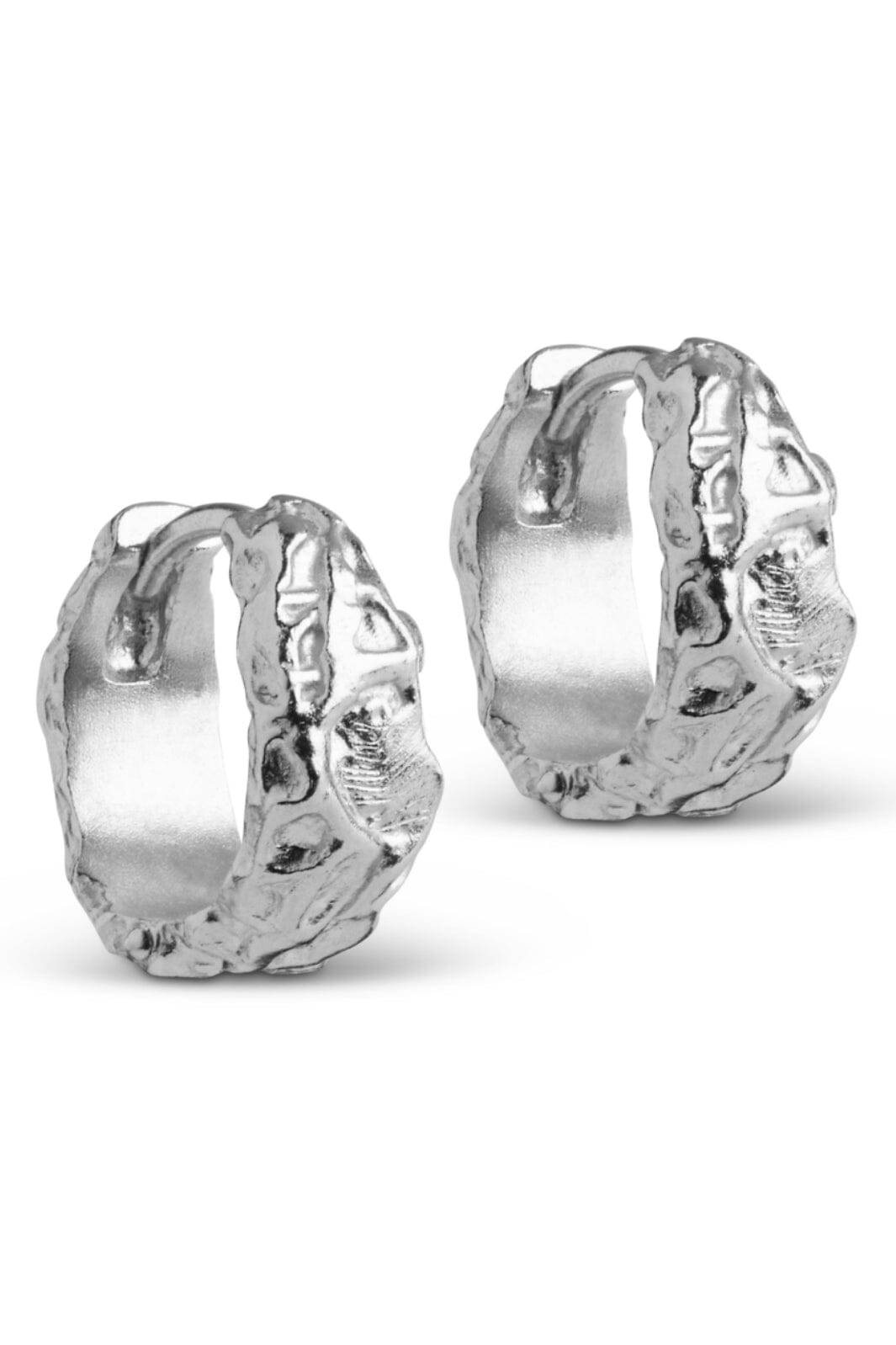 Forudbestilling - Enamel Copenhagen - Hoops, Nela - 925S/M (Januar) Øreringe