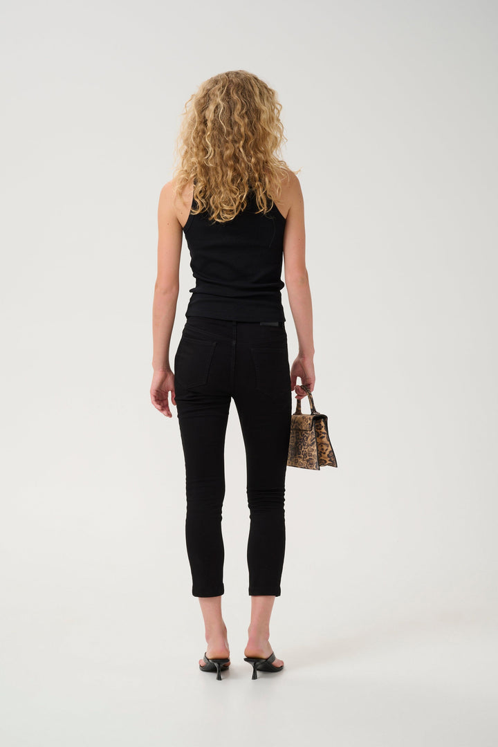 Forudbestilling - Gestuz - Gzdrew Logo Tank 2.0 - 100017 Black Toppe
