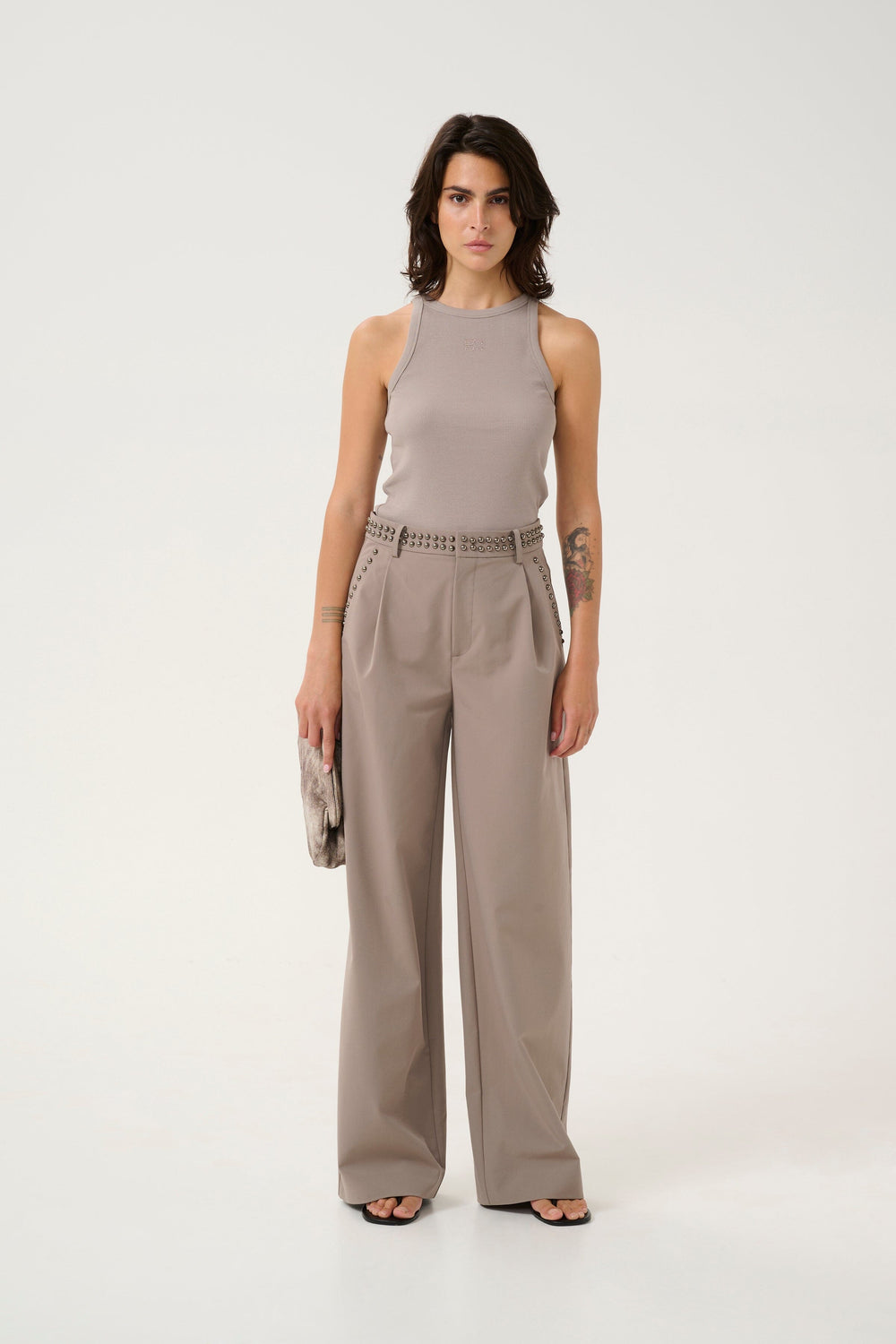 Forudbestilling - Gestuz - Gzdrew Logo Tank 2.0 - 170207 Rock Ridge Toppe