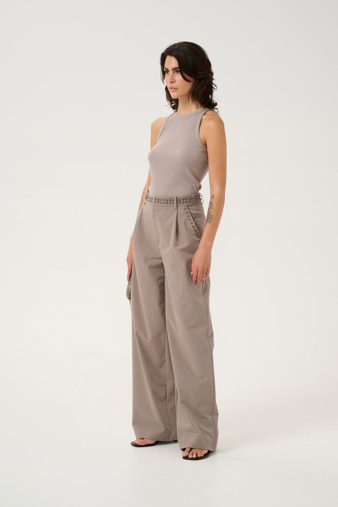 Forudbestilling - Gestuz - Gzdrew Logo Tank 2.0 - 170207 Rock Ridge Toppe