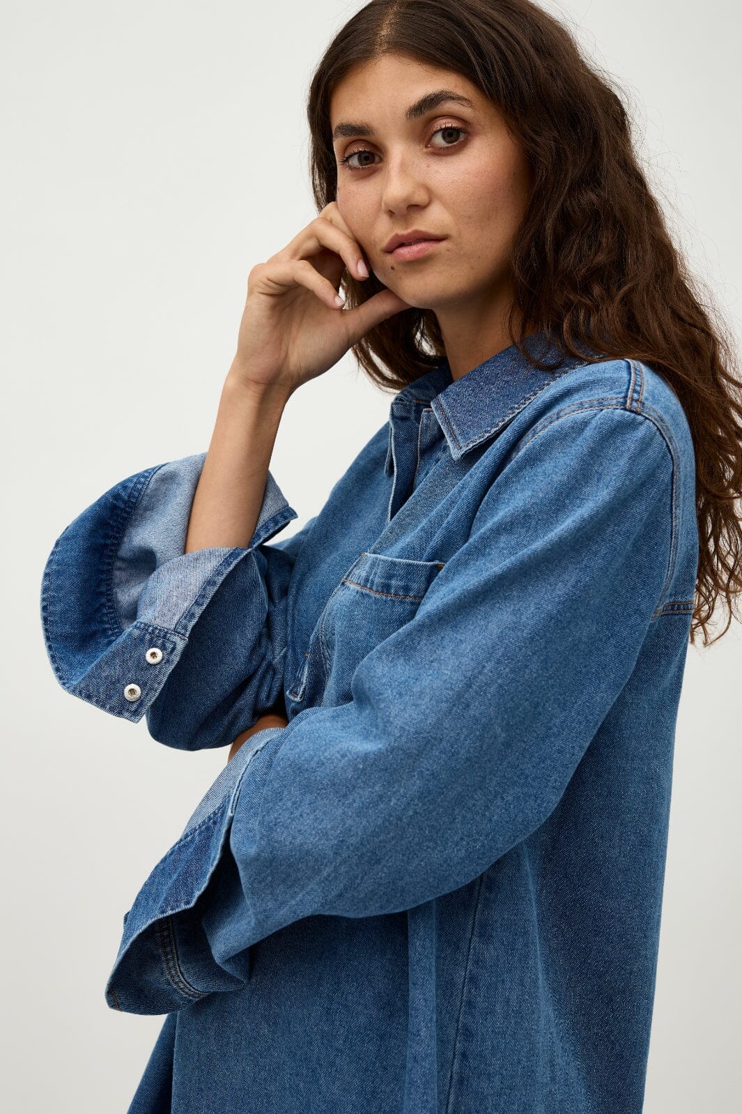 Forudbestilling - Global Funk - Fialeo-G - 951 Mid Vintage Blue Kjoler