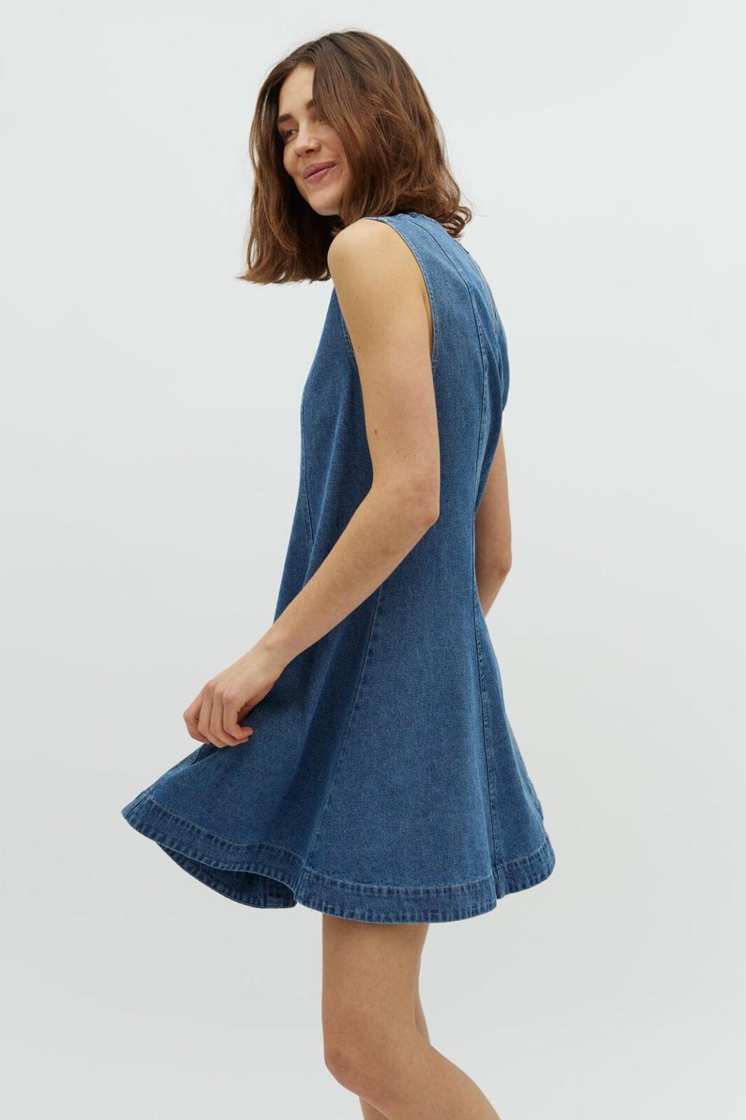 Forudbestilling - Global Funk - Rihann Peplum-G 74360441 - P85 - Midt Vintage Brushing