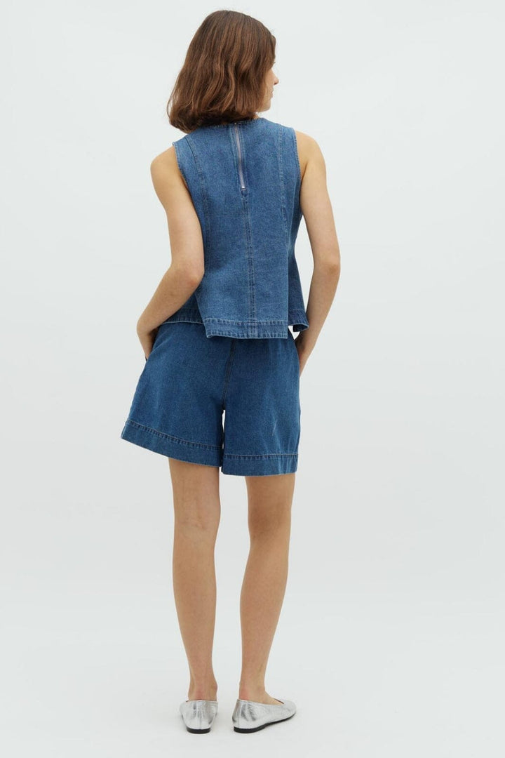 Forudbestilling - Global Funk - Rihne Peplum-G 74360440 - P85 - Midt Vintage Brushing