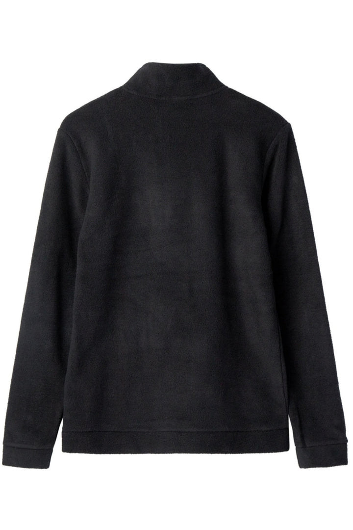 Forudbestilling - H2O - Blåvand II Fleece Half Zip - Black (Juli) Fleece jakker