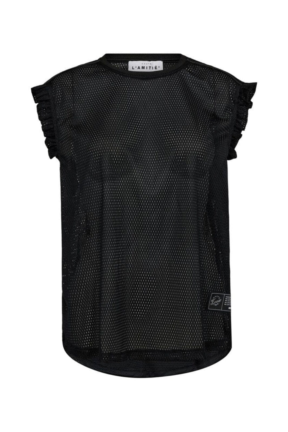 Forudbestilling - Haute L'Amitié - Drift Frill Sports Top HL10106 - Black