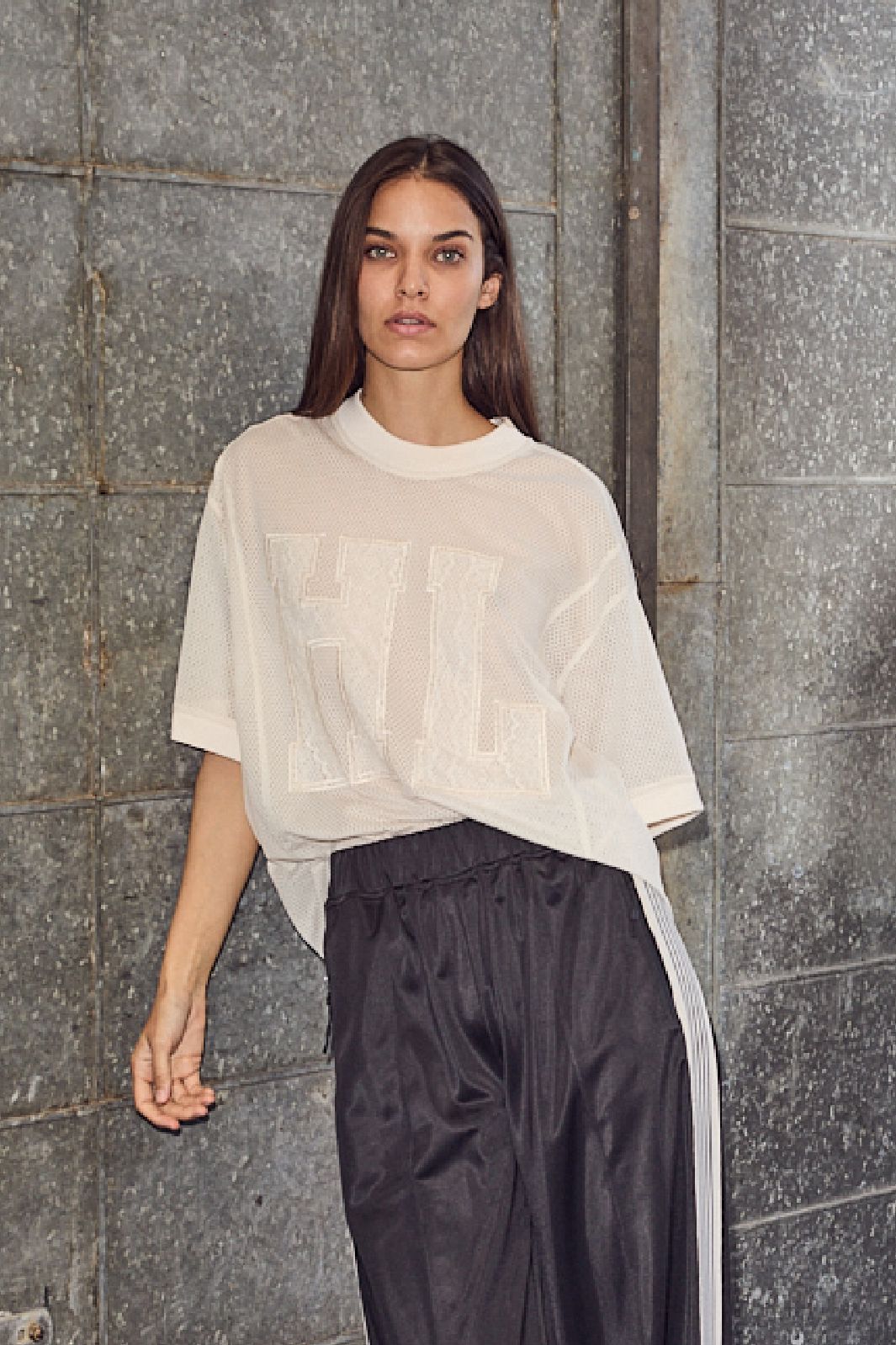 Forudbestilling - Haute L'Amitié - Drift Hl Lace Tee HL10272 - Pearl T-shirts