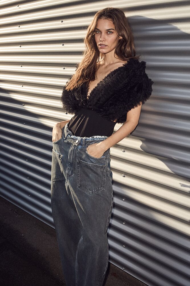 Forudbestilling - Haute L'Amitié - Funky Bodysuit HL10200 - Black Toppe