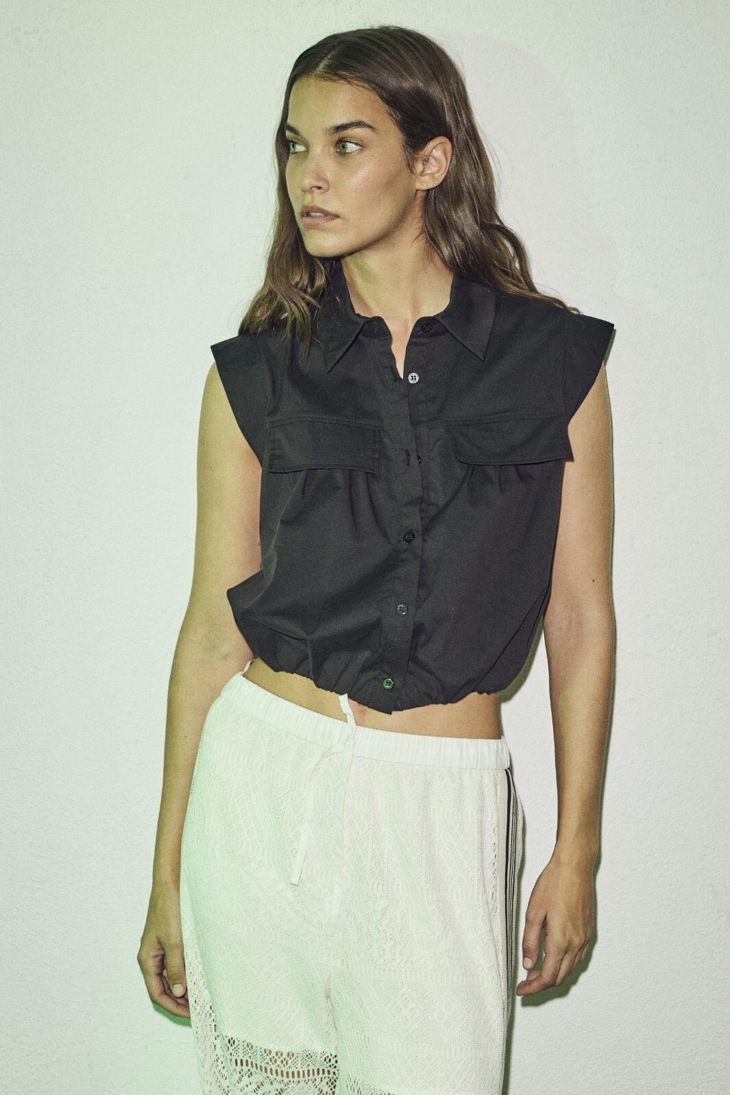 Forudbestilling - Haute L'Amitié - Poppy Summer Shirt HL10153 - Black Skjorter