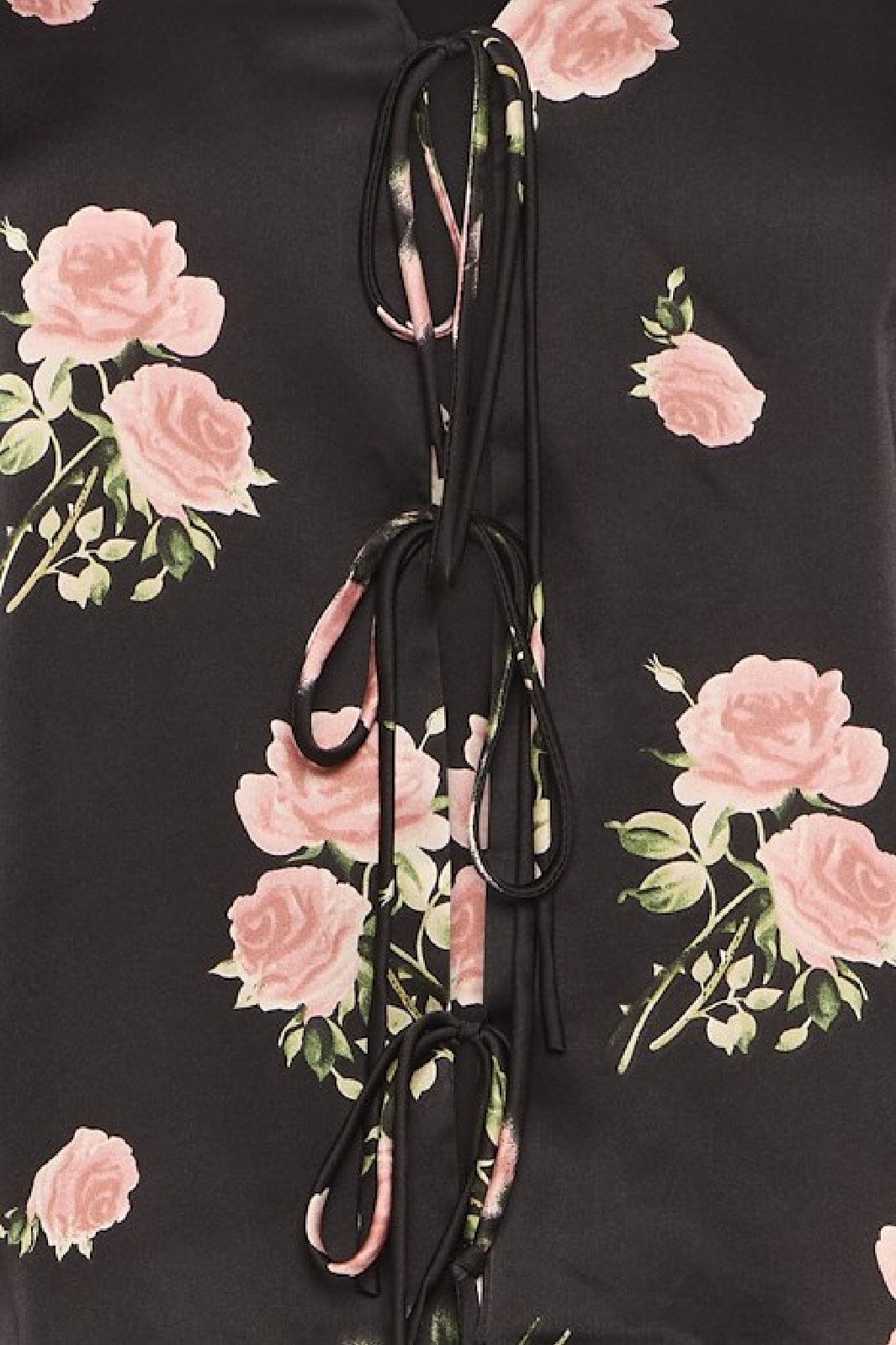 Forudbestilling - Ichi - Ixrose Sh - 205101 Black W/ Pink Skjorter