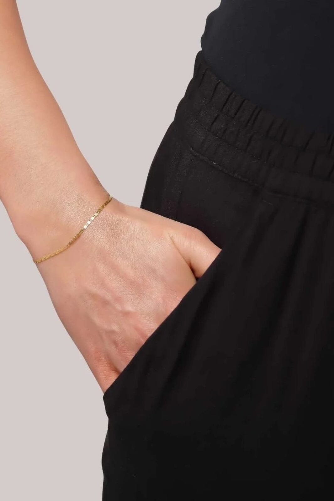 Forudbestilling - Jane Kønig - Envision S-Chain Bracelet Medium 17,5 cm - Forgyldt Armbånd