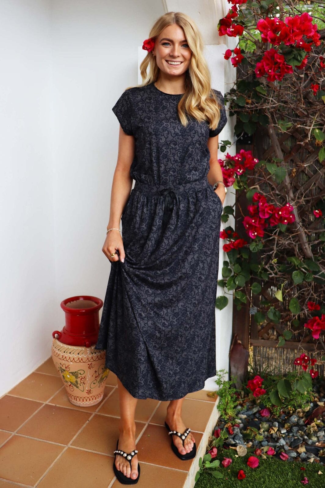 Liberte - Alma-Loose-Skirt 9582 - Black Lace