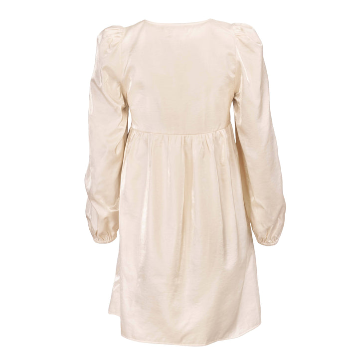 Forudbestilling - Liberte - Stine-Dress - Beige Metallic Kjoler