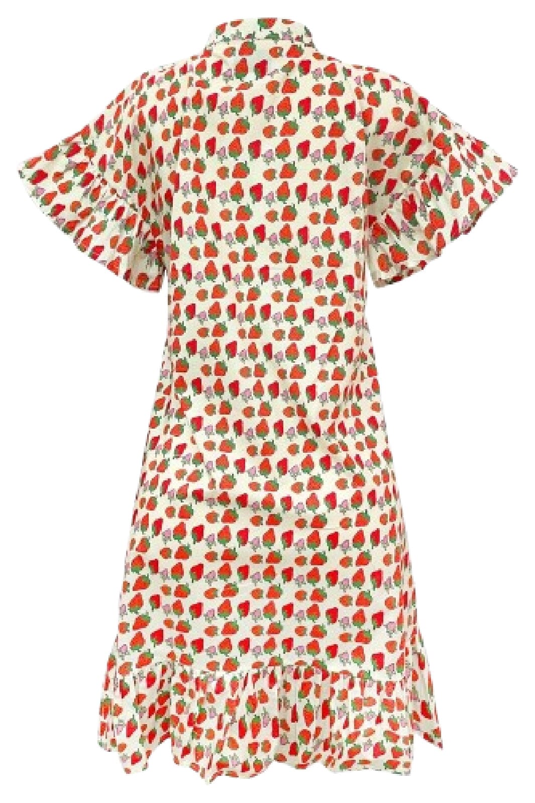 Liberte - Tia-Frill-Dress 22055 - Strawberry