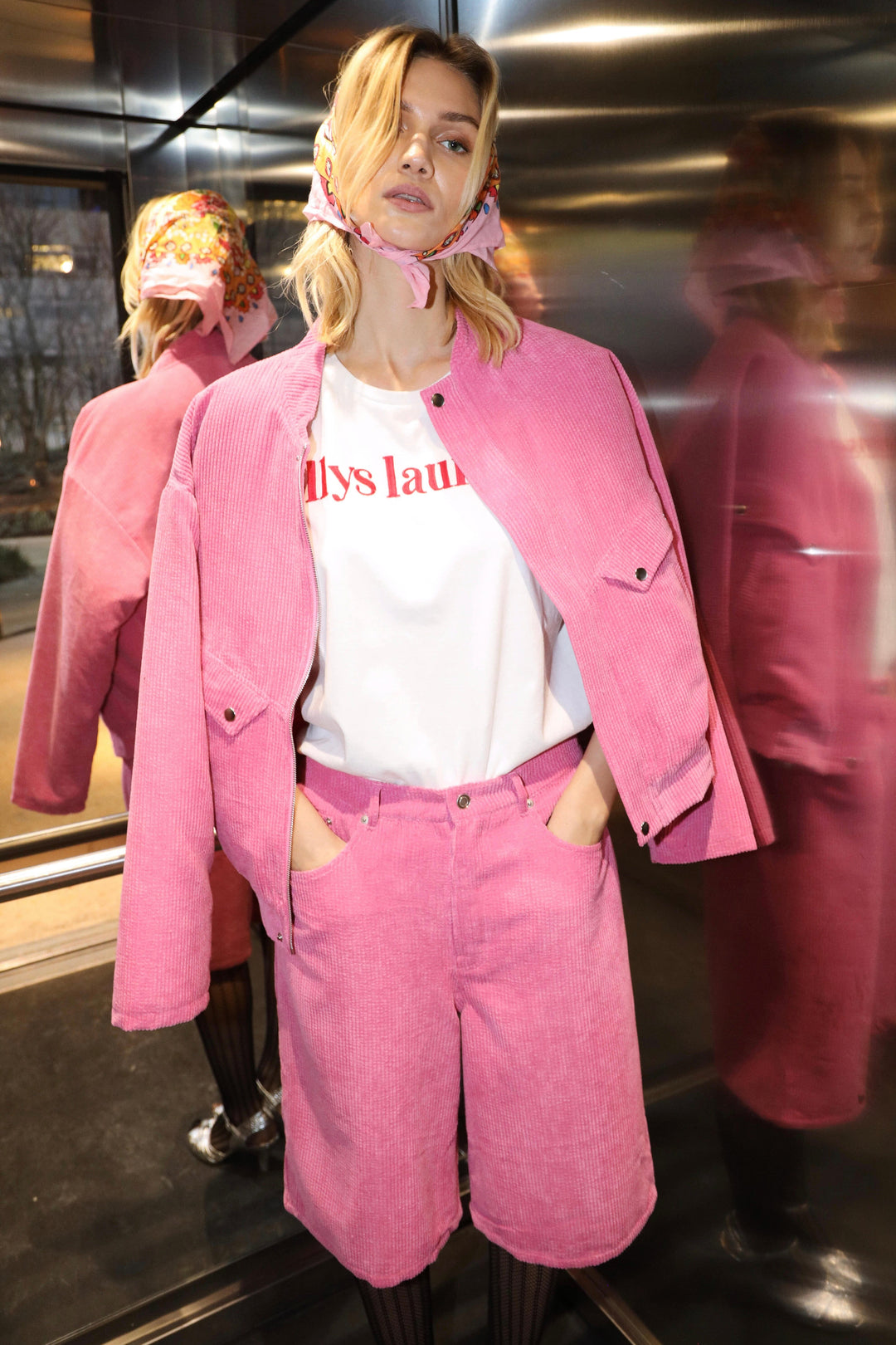 Forudbestilling - Lollys Laundry - Hawaiill Jacket Ls25445-6015 - 51 Pink Jakker