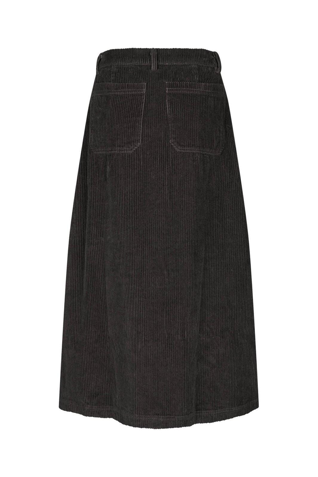 Lollys Laundry - Unall Maxi Skirt25445-2013 - 87 Dark Mokka Nederdele